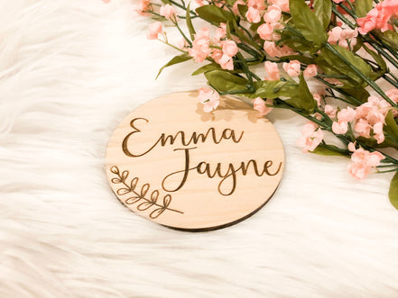 Baby Milestone Cards | Baby Shower Gift | Baby Milestone Photos | New Baby Gift | Nursery | Wooden Baby Milestone Cards | Birth Announcement