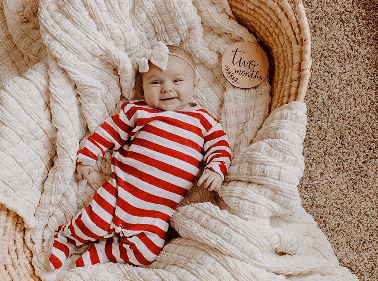 Baby Milestone Cards | Baby Shower Gift | Baby Milestone Photos | New Baby Gift | Nursery | Wooden Baby Milestone Cards | Birth Announcement
