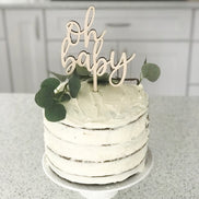 Cake Topper | Wood Cake Topper | Baby shower Decor | Wedding Cake Topper | Custom Cake Topper | Cake Decor | Party Decor | Gender Reveal