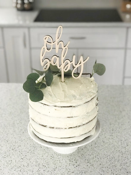 Cake Topper | Wood Cake Topper | Baby shower Decor | Wedding Cake Topper | Custom Cake Topper | Cake Decor | Party Decor | Gender Reveal
