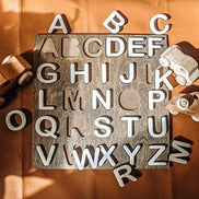 Chunky Alphabet Puzzle | Wooden Puzzle | Montessori Toys | Childrens Games | Puzzle | Learning Toys | Wood Decor | Modern Decor | Baby