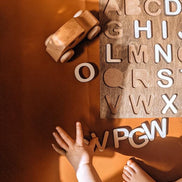 Chunky Alphabet Puzzle | Wooden Puzzle | Montessori Toys | Childrens Games | Puzzle | Learning Toys | Wood Decor | Modern Decor | Baby