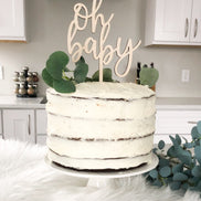 Cake Topper | Wood Cake Topper | Baby shower Decor | Wedding Cake Topper | Custom Cake Topper | Cake Decor | Party Decor | Gender Reveal