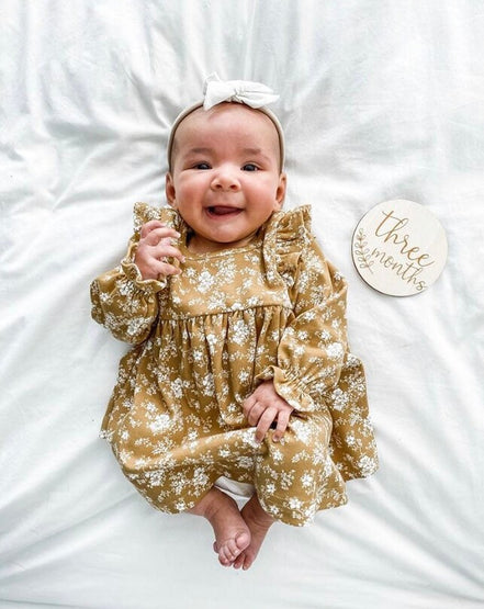 Baby Milestone Cards | Baby Shower Gift | Baby Milestone Photos | New Baby Gift | Nursery | Wooden Baby Milestone Cards | Birth Announcement