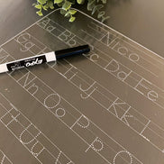 Letter Tracing | Acrylic Letter Board | Dry Erase Letters | Educational Toys | Letter Recognition | Alphabet Practice | Homeschooling