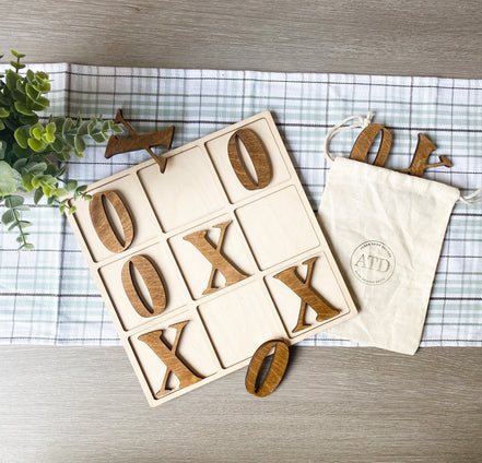 Tic Tac Toe | Boardgames | Home Decor | Fall Decor | Kids Activities | Wooden Toys | Montessori | Wood Decor | Holiday Decor