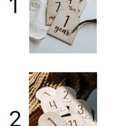 Modern Milestone Cards | Modern Design | Modern Monthly Milestones | Milestone Photos | Newborn Photos | Baby Photo Props | Modern Nursery