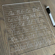 Letter Tracing | Acrylic Letter Board | Dry Erase Letters | Educational Toys | Letter Recognition | Alphabet Practice | Homeschooling