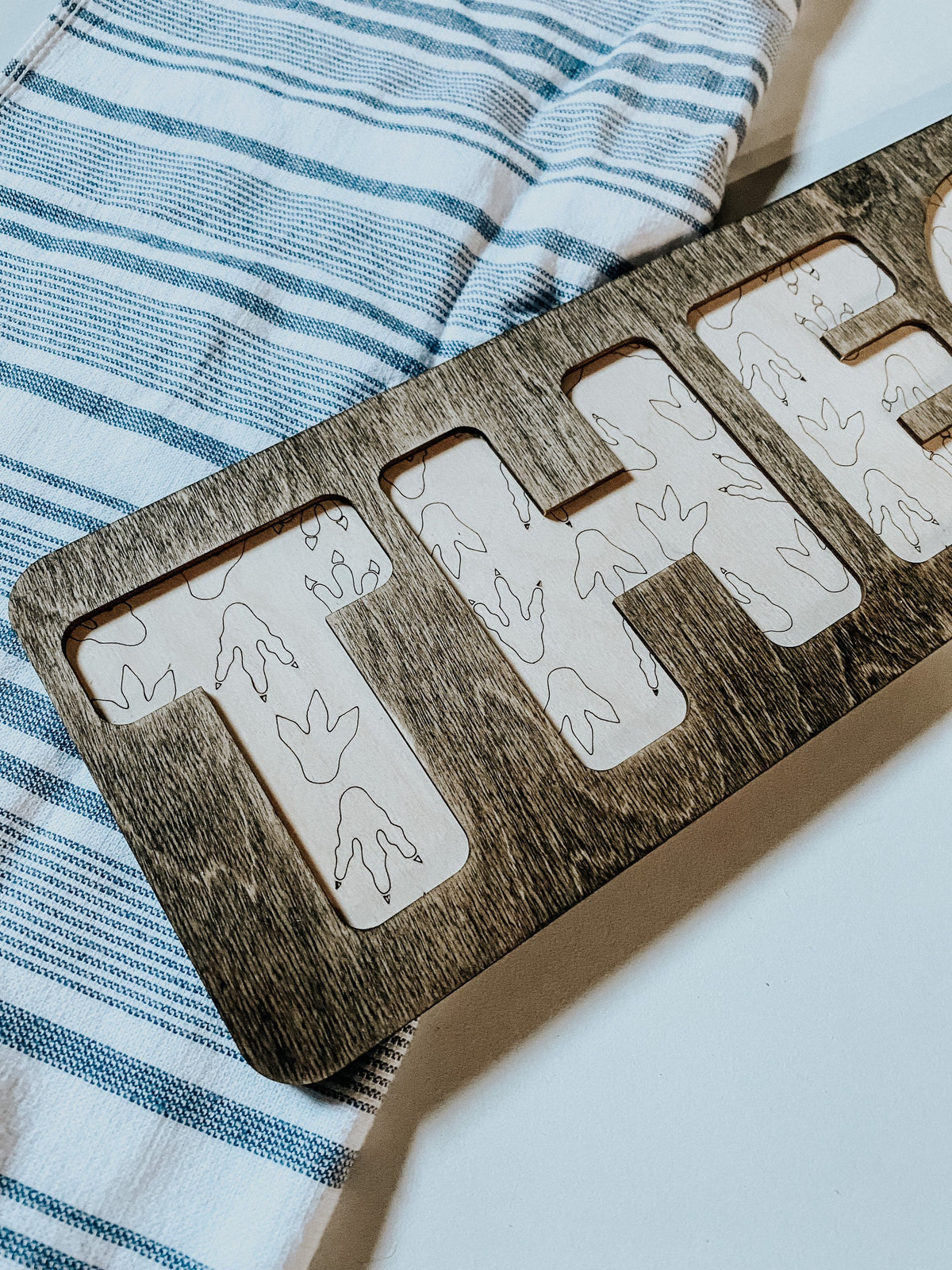 Dinosaur Name Puzzle | Name Puzzle | Wooden Puzzle | Montessori | Wooden Toys | Name Sign | Boys Decor | Decor | Puzzle |