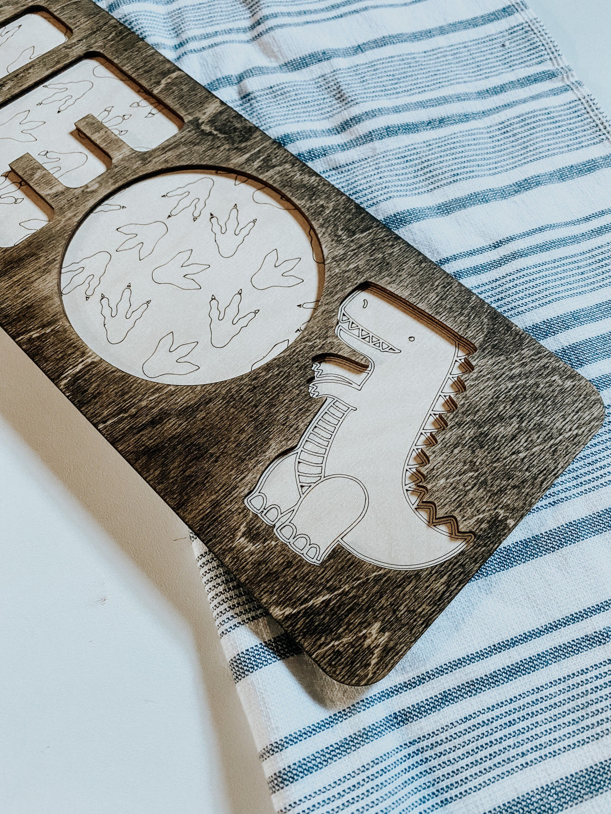 Dinosaur Name Puzzle | Name Puzzle | Wooden Puzzle | Montessori | Wooden Toys | Name Sign | Boys Decor | Decor | Puzzle |