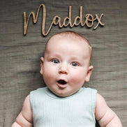 Monthly Milestone Prop | Photo Prop | Wood Photo Prop | Baby Milestone Markers | Wood Milestone photo | Baby Gear | 3D baby Cutout | Nursery
