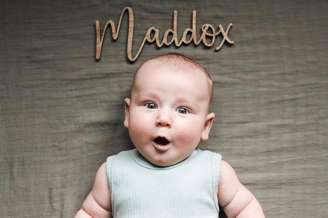 Monthly Milestone Prop | Photo Prop | Wood Photo Prop | Baby Milestone Markers | Wood Milestone photo | Baby Gear | 3D baby Cutout | Nursery