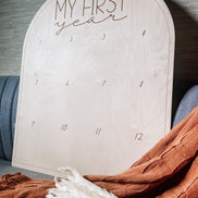 First Birthday Decor | First Birthday Photo Display | Baby Monthly Photos | Photo Prop | Birthday Decor | First Birthday | Boho Birthday |