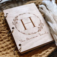Wooden Book | Wooden Photo album | Custom Photo Album | Christmas Card Holder | Christmas Greeting Card | Greeting Card Book | Keep Sake