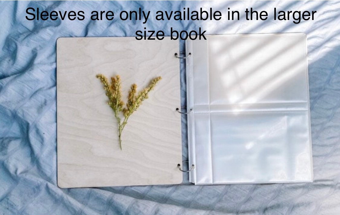 Wooden Book | Wooden Photo album | Custom Photo Album | Christmas Card Holder | Christmas Greeting Card | Greeting Card Book | Keep Sake