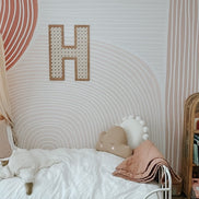 Cane Letters | Rattan Letters | Boho Name Sign | Boho Decor | Rattan Decor | Boho Nursery | Nursery Decor | Trendy Nursery Decor | Rattan