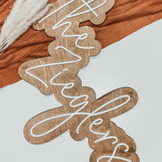 Last Name Cut Out Sign | Last Name Sign 3D Wood | Wedding Name Sign | Wedding Sign | Last Name Sign | Cut Out Name Sign | Large Wood Cut Out