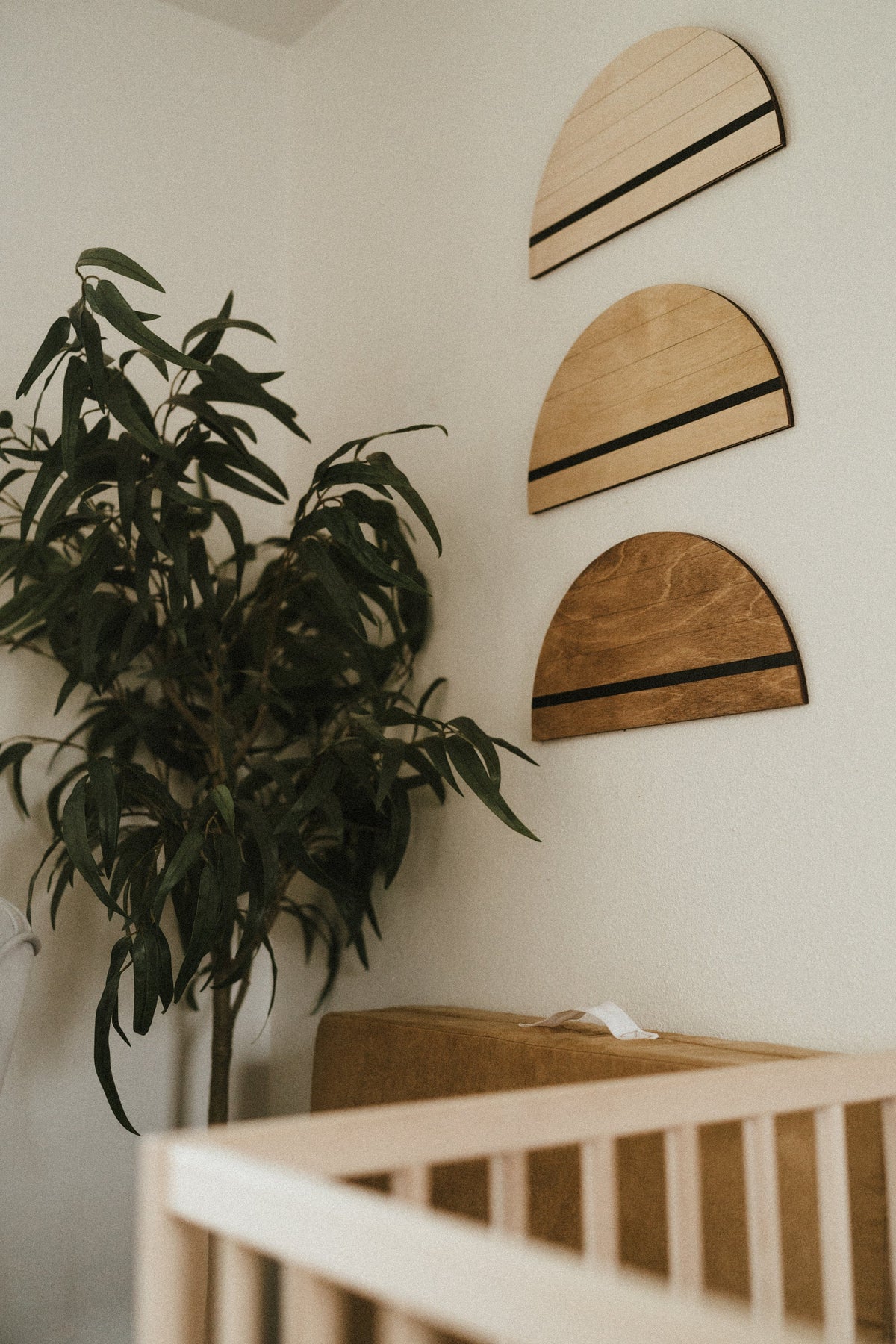 Wood Boho Decor | Boho Signs | Nursery Decor | Boho Wall Decor | Mosaic Wood Sign | Statement Signs | Half Circle | Boys Decor | Girls Decor