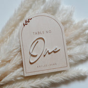 Arched Table Numbers | Boho Table Numbers | Boho Wedding Decor | Table Numbers | Wood Table Numbers