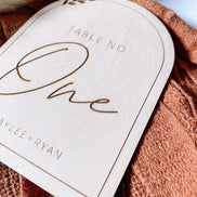 Arched Table Numbers | Boho Table Numbers | Boho Wedding Decor | Table Numbers | Wood Table Numbers