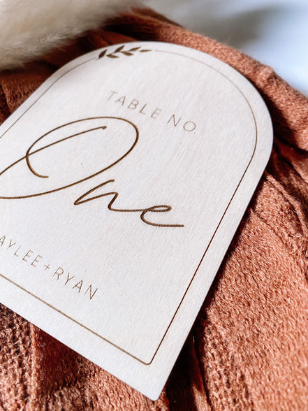 Arched Table Numbers | Boho Table Numbers | Boho Wedding Decor | Table Numbers | Wood Table Numbers