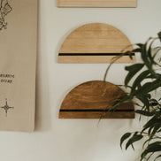 Wood Boho Decor | Boho Signs | Nursery Decor | Boho Wall Decor | Mosaic Wood Sign | Statement Signs | Half Circle | Boys Decor | Girls Decor