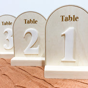 Arch Table Numbers | Table Numbers | Acrylic Table Numbers | Table Number Wedding | Centerpieces | Wedding Decorations |Wedding Table Number