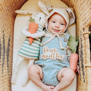 Baby Milestones | Baby Shower Gift | Baby Milestone Photos | New Baby Gift | Nursery | Wooden Baby Milestone Cards | Birth Announcement |