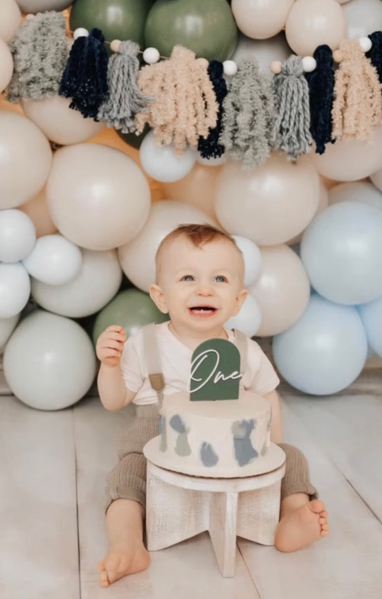 Arched Cake Topper | Birthday Cake Topper | Acrylic Cake Topper | Reusable Cake Topper | Boho Birthday | Boys Birthday | Girls Birthday