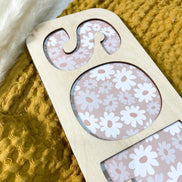 Acrylic Name Puzzle | Name Puzzle | Montessori Toys | Kids Decor | Boho Decor | Kids Gifts | Birthday Gifts | Toys | Stocking Stuffer | Wood
