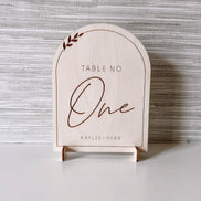 Arched Table Numbers | Boho Table Numbers | Boho Wedding Decor | Table Numbers | Wood Table Numbers