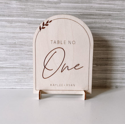 Arched Table Numbers | Boho Table Numbers | Boho Wedding Decor | Table Numbers | Wood Table Numbers