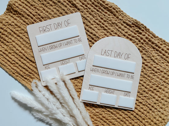 First Day of School Sign | Last Day of School Sign | School Sign | First Day | Last Day | School Photo Sign | Wipe Erase Sign | Photo Prop