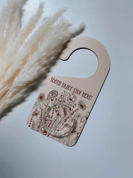 Tooth Fairy Door Hanger | Tooth Fairy Door Hanger With Money Holder | Personalized Tooth Fairy box | Tooth Fairy pouch | tooth fairy