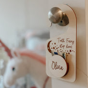 Tooth Fairy Door Hanger | Tooth Fairy Door Hanger With Money Holder | Personalized Tooth Fairy box | Tooth Fairy pouch | tooth fairy