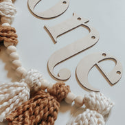 Wood High Chair Banner | High Chair Banner | Boho High Chair Banner | First Birthday High Chair Banner | Boho First Birthday