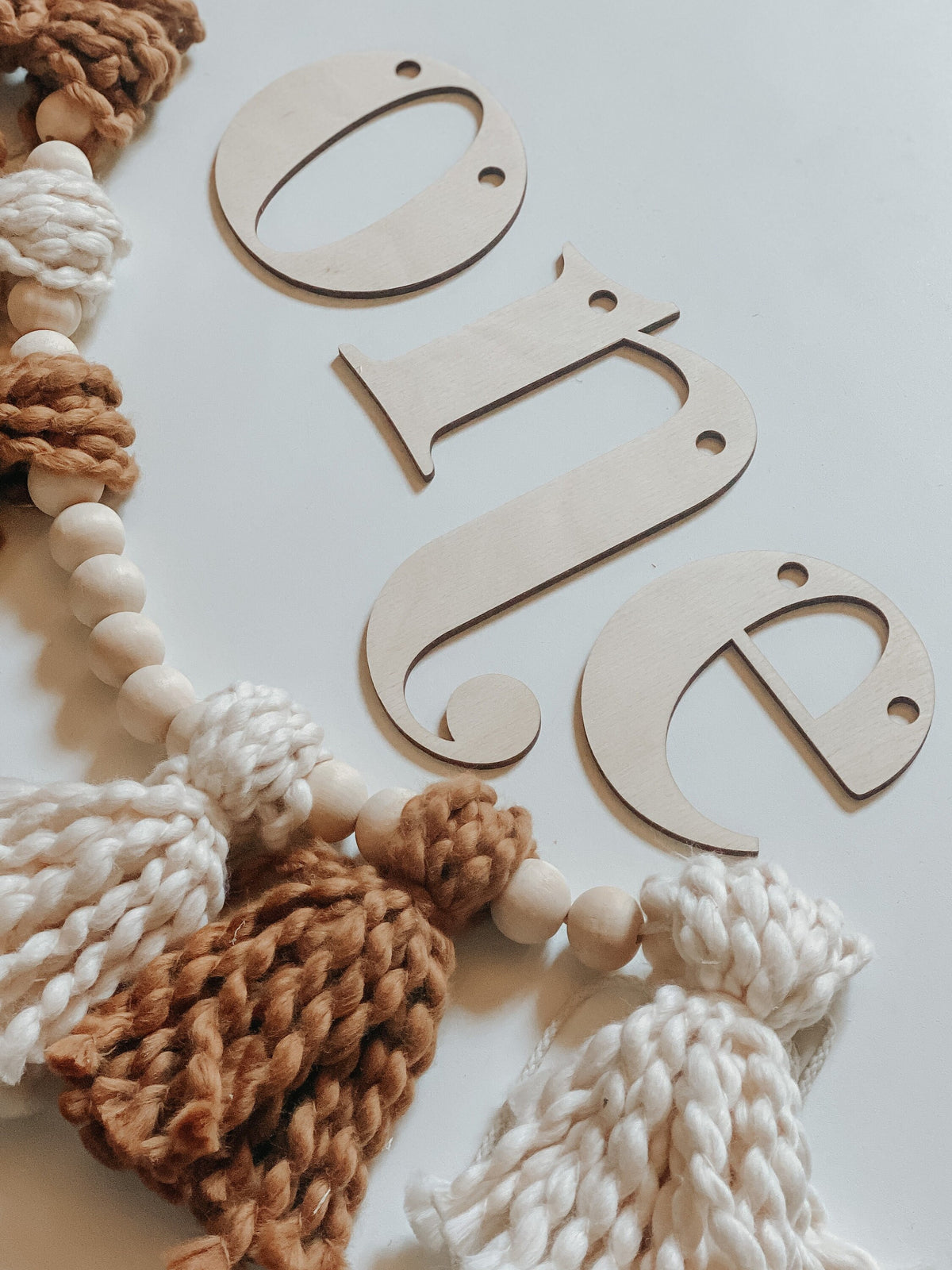 Wood High Chair Banner | High Chair Banner | Boho High Chair Banner | First Birthday High Chair Banner | Boho First Birthday