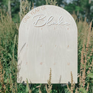 First Birthday Decor | First Birthday Photo Display | Baby Monthly Photos | Photo Prop | Birthday Decor | First Birthday | Boho Birthday |