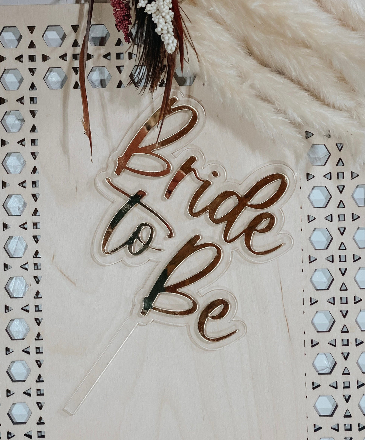 Modern Acrylic Cake Topper | Wedding Cake Topper | Acrylic Cake Topper | Boho Cake Topper | Retro | Minimalist | bridal shower | Cake Decor