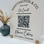 QR sign | Acrylic qr Sign | Custom qr Sign | Business qr Sign | reader qr | Venmo Sign | Social Media Sign | Business Signs | Custom Signage