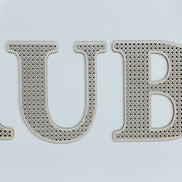 Cane Letters | Rattan Letters | Boho Name Sign | Boho Decor | Rattan Decor | Boho Nursery | Nursery Decor | Trendy Nursery Decor | Rattan