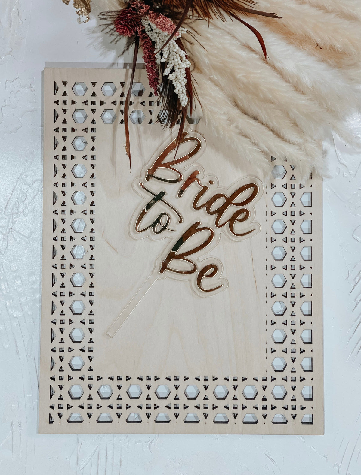 Modern Acrylic Cake Topper | Wedding Cake Topper | Acrylic Cake Topper | Boho Cake Topper | Retro | Minimalist | bridal shower | Cake Decor
