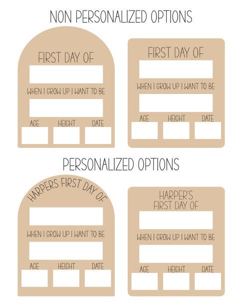 First Day of School Sign | Last Day of School Sign | School Sign | First Day | Last Day | School Photo Sign | Wipe Erase Sign | Photo Prop