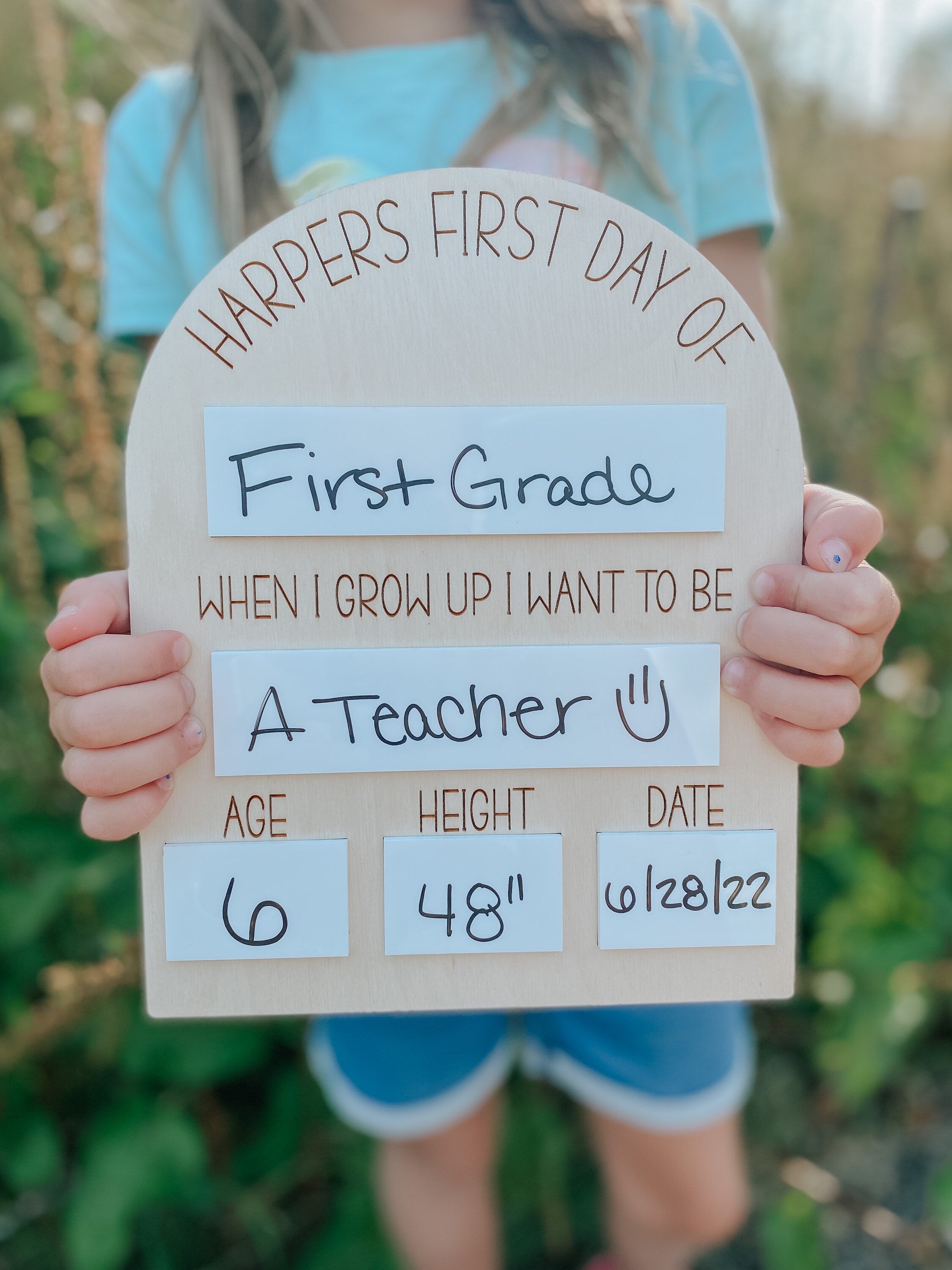 First Day of School Sign | Last Day of School Sign | School Sign | First Day | Last Day | School Photo Sign | Wipe Erase Sign | Photo Prop