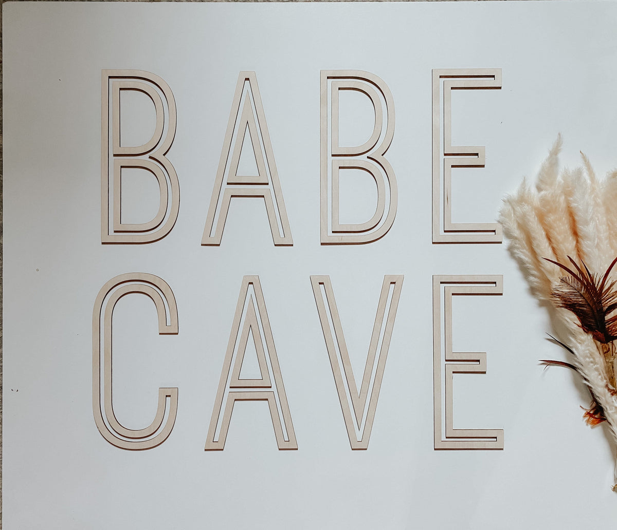 Babe Cave Sign | Playroom Decor | Nursery Decor | Word Signs | Kids Decor | babe cave decor | Girls Room Sign | girls Room | nursery