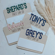 First Day of School Sign | School Sign | School Sign | First Day | Homeschool | School Photo Sign | Wipe Erase Sign | Photo Prop | School