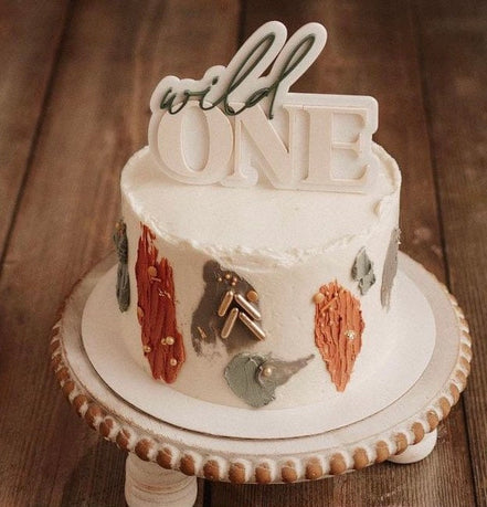 Wild one Cake Topper | Wooden Cake Topper | Wild One Birthday | Birthday Decor | First Birthday | Birthday Party | Baby Shower