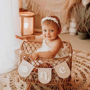 Wood Birthday Banner | High Chair Banner | Boho High Chair Banner | First Birthday High Chair Banner | Boho First Birthday | One Banner