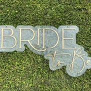 Bride to be Acrylic sign | Bridal shower sign | Bachelorette party sign | Acrylic wedding sign | Wedding sign | Acrylic decor | Backdrop