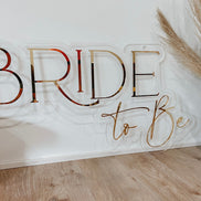 Bride to be Acrylic sign | Bridal shower sign | Bachelorette party sign | Acrylic wedding sign | Wedding sign | Acrylic decor | Backdrop